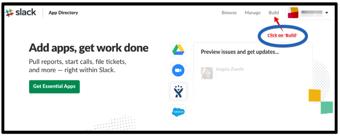 Slack Build App