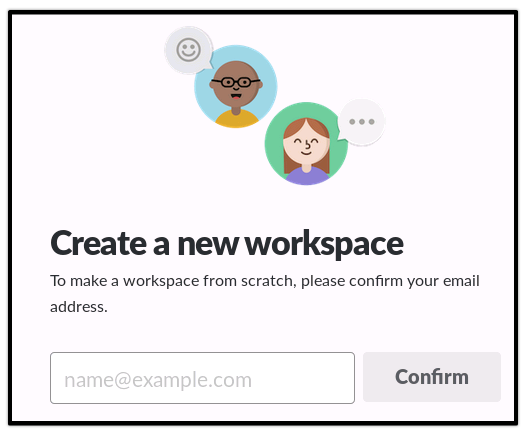 Create Slack Workspace